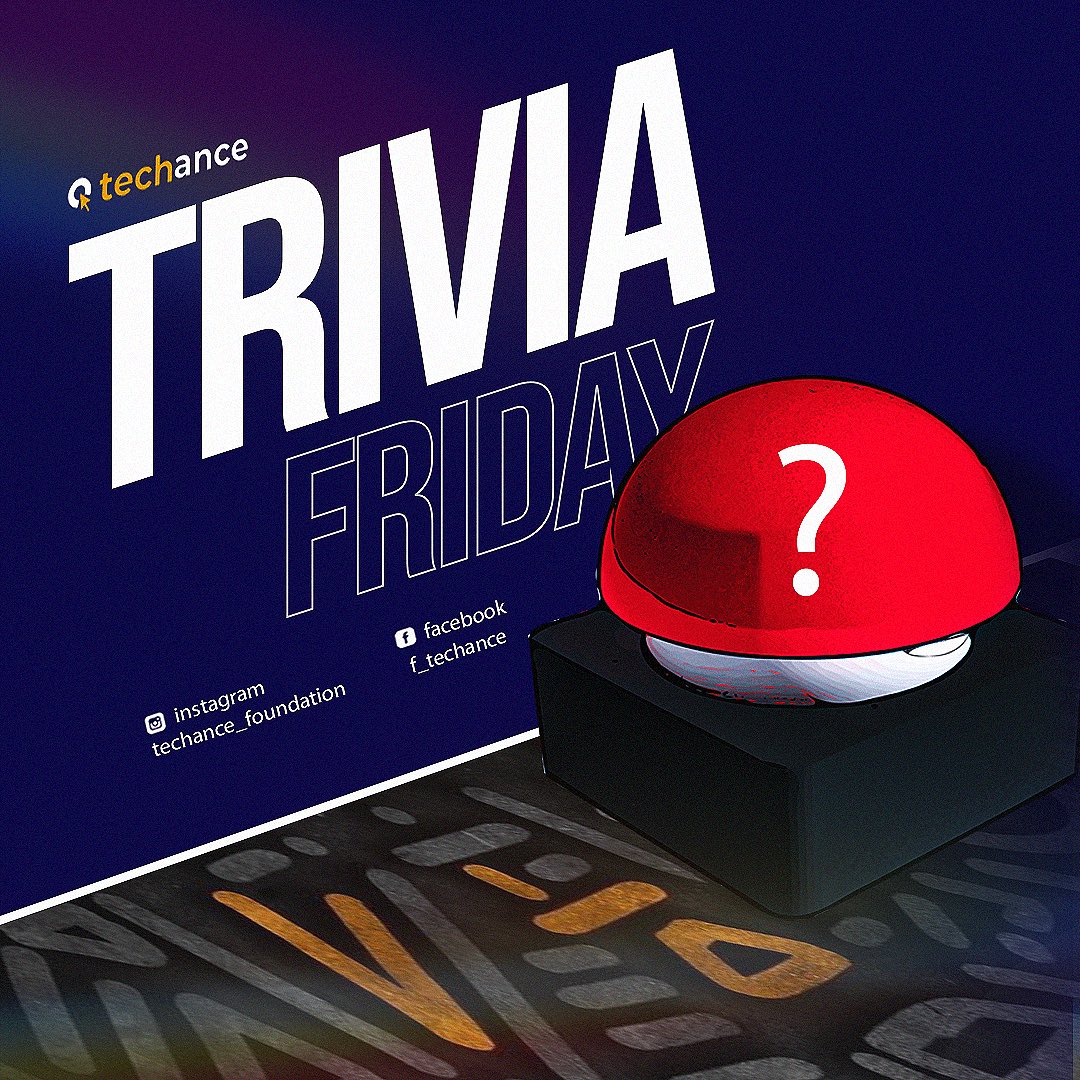 TechanceF's tweet photo. Friday Trivia 🔥🔥 https://t.co/3OPBHzqSq7