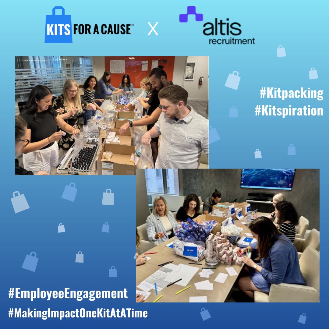 Kits4aCause's tweet photo. Happy #FBF! This week, we want to express our heartfelt appreciation to the amazing #AltisRecruitment team for hosting an unforgettable #TeamBuilding and #KitPacking event. Thank you for embodying the spirit of #givingback and making a difference in our community. https://t.co/qYcdduYoEs
