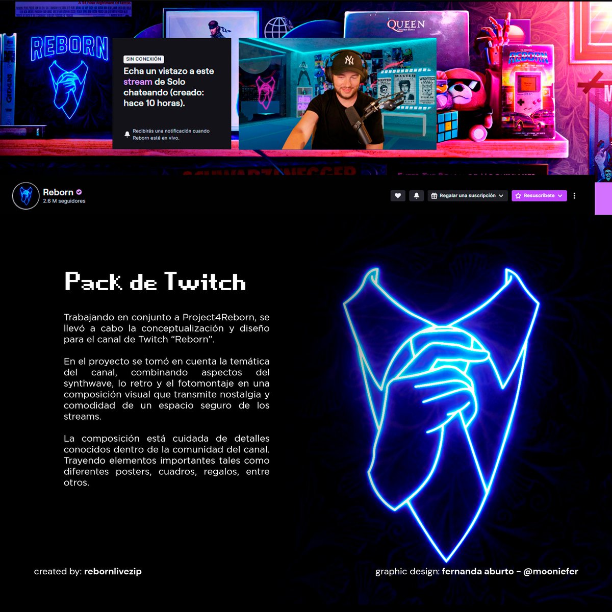 rebornlivezip's tweet image. 58. Pack de Twitch "Reborn" [ft. @Project4Reborn]

Exclusivo para una persona.
@DonReborn2 #twitch