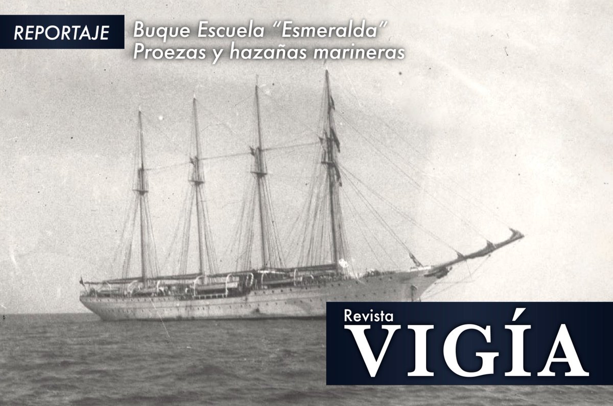 Te invitamos a leer este interesante reportaje de "Revista Vigía" para conocer mucho más del Buque Escuela "Esmeralda" mientras se encuentra desarrollando su 68° Viaje de Instrucción

Revísalo en revistavigia.cl 

#ArmadaPorChile