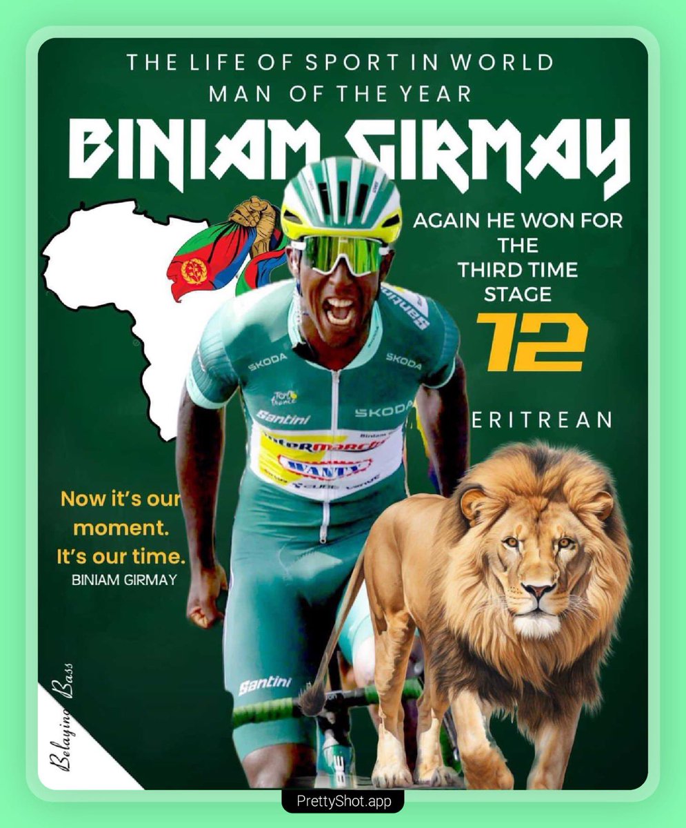 GualAbaMitin's tweet photo. The face, the flag, the people of πͺπ·
#SelfConfidence #Determination #Unstoppable #Focused #CalmBeauty #Strength #UnlimitedPotential #Resilient #FullOfLove #SelfReliance #SuperSprinter @GrmayeBiniam #TDF2024 https://t.co/uZnvNckVF0