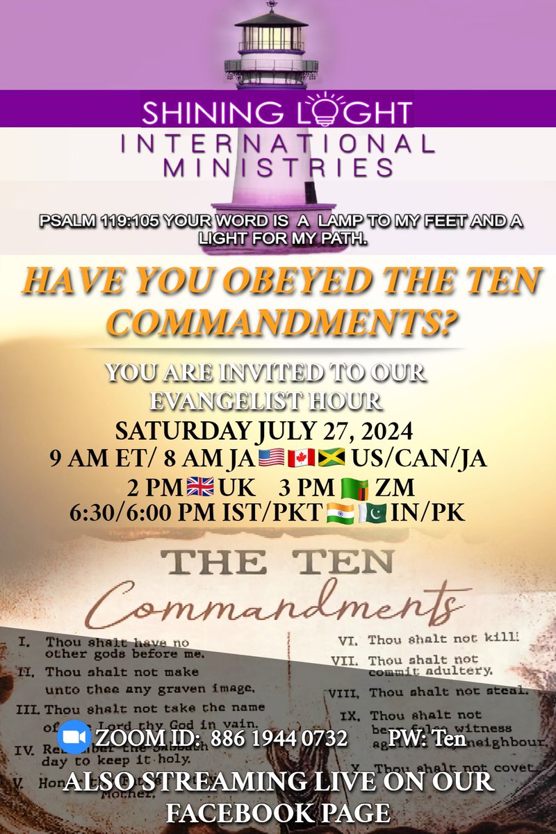 robcam29's tweet photo. #shininglightinternationalministries #thetencommandments #salvation #Jesus #Godlovesyou #evangelist https://t.co/5mD1uvpBYa