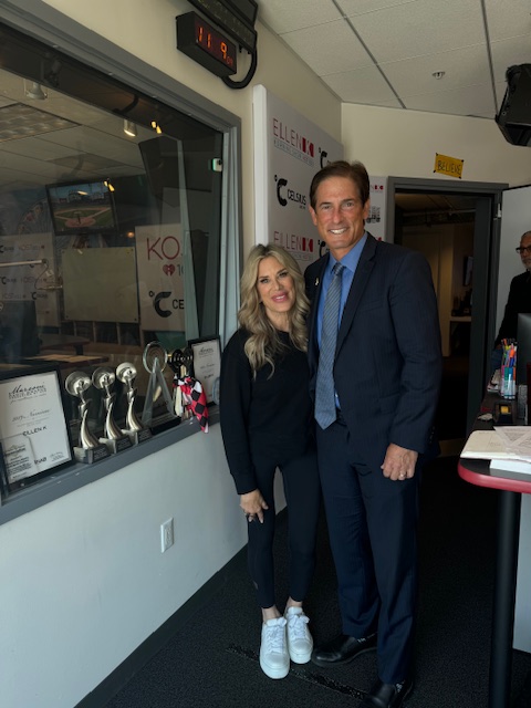 NathanHochmanDA's tweet photo. It was fantastic to meet @officialellenk from KOST/iHeartRadio when I was in the studio recording PSAs reminding everyone to register and vote this Nov 5.
#HochmanForDA https://t.co/BjSOc3YH9l