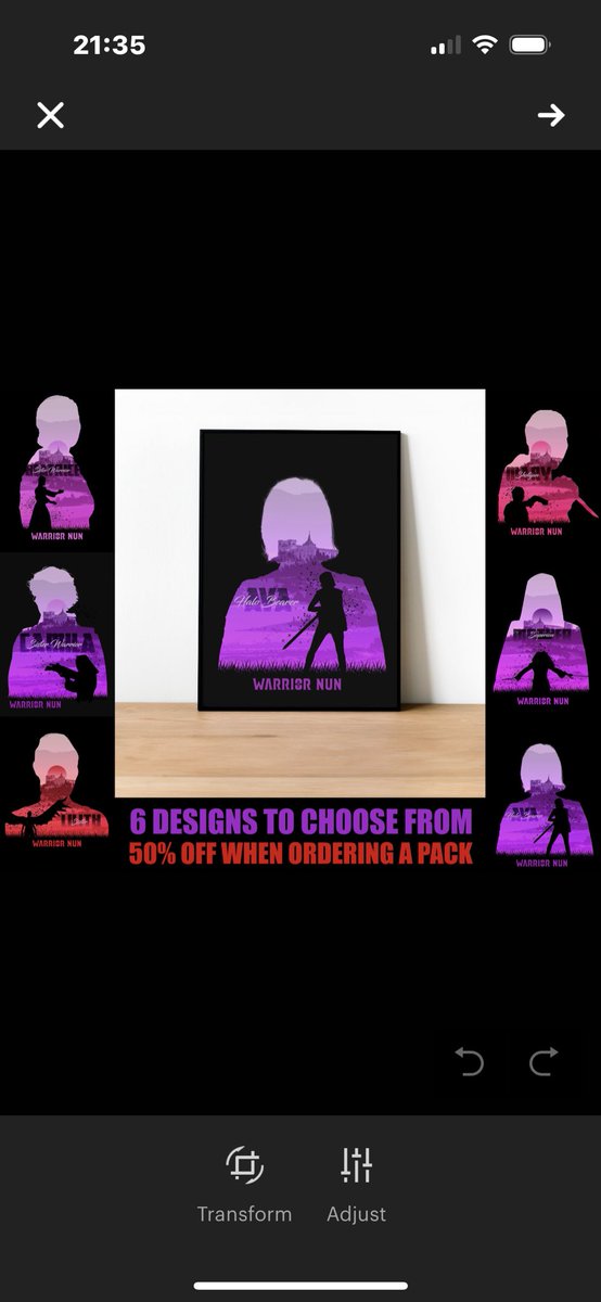 ClemNova's tweet photo. The posters are live!! 

https://t.co/hf14rpwRFa

#WarriorNun #SaveOurWarriorNun https://t.co/E5nZQOs6HA
