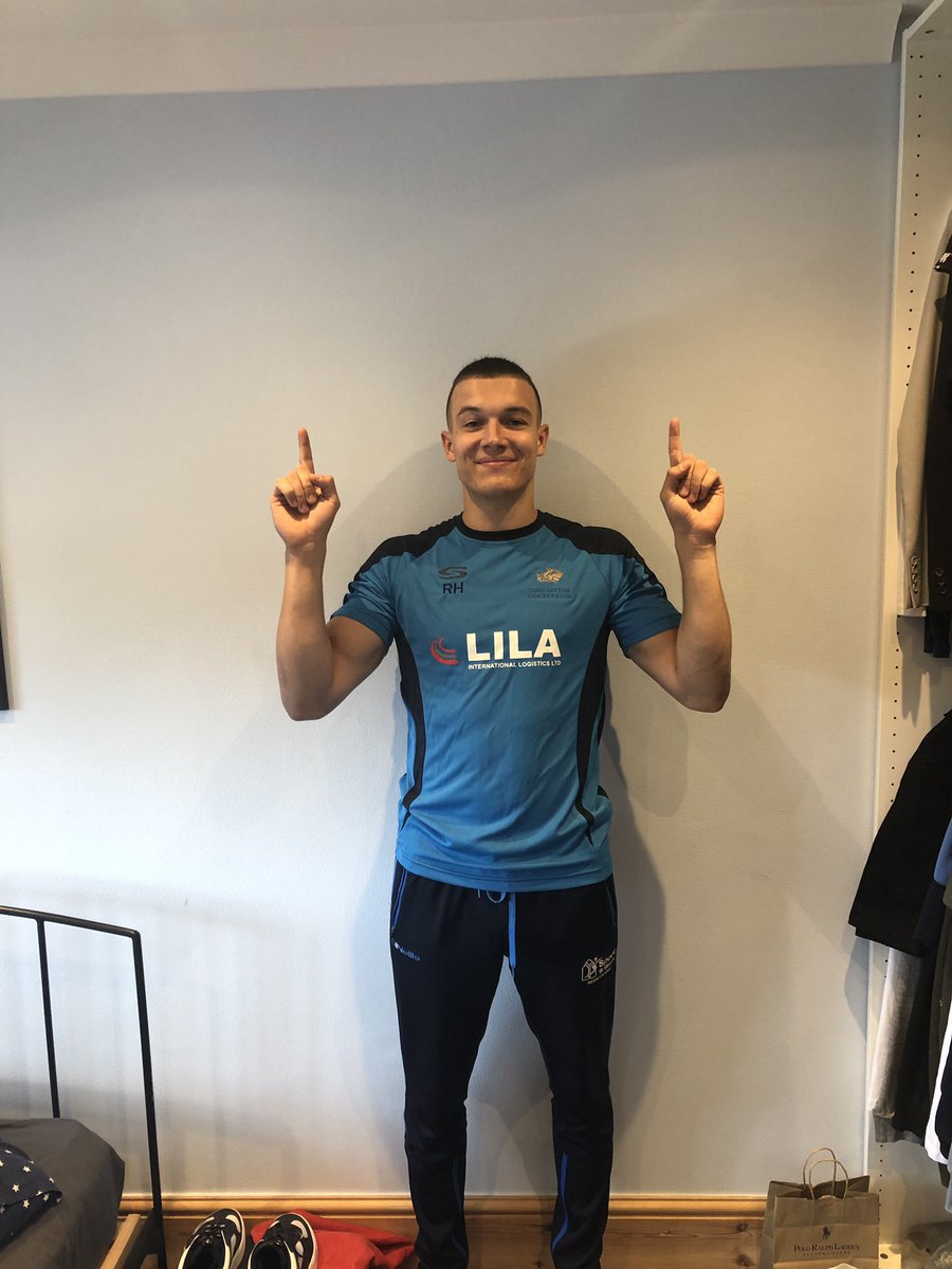 making his 1st XI league debut tomorrow. 👆🏼👆🏼