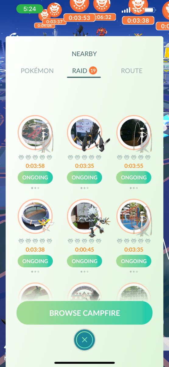 It’s 5am and raids have started ! Wake up everyone. Lol. #gofest2024