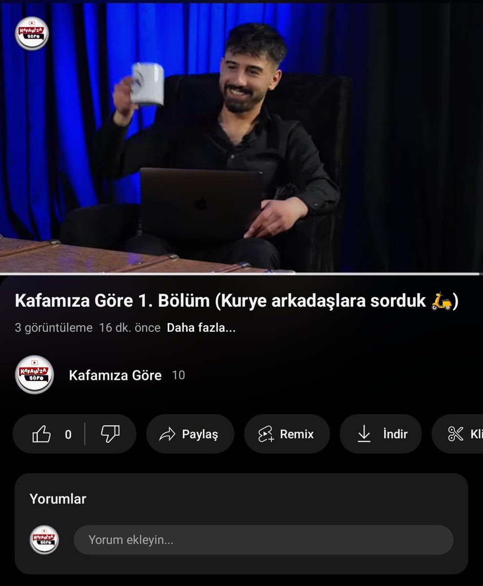 Fazliozbekk's tweet photo. Sunuculuğunu ve yapımcılığını üstlendiğim Kafamza Göre 1 Bölüm yayında iyi seyirler dilerim. https://t.co/QXXApoE6GC https://t.co/mJ3eHZ0ZI8