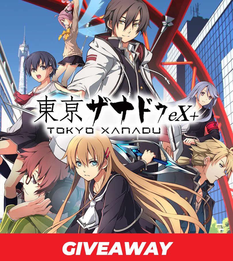 aksysgames's tweet photo. EXPLORE A BRAVE NEW WORLD!

Enter our #GleamGiveaway for a chance to win a copy of Tokyo Xanadu eX+ for NSW!

Entries start at 3pm TODAY and ends Jul 24th @ 11:59p PT! Good luck! 
https://t.co/jMWP0JGrUJ https://t.co/42HvnhqLD8