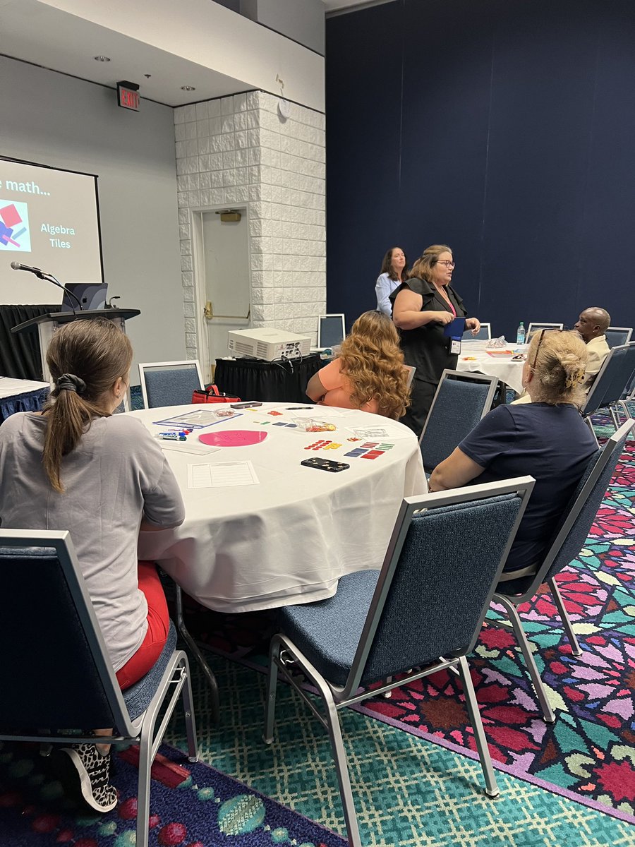 LeslieCRichard2's tweet photo. Finished up @MEGA2024 with a bang! Presented on math manipulatives in secondary with two of the best, @JessicaSilas17 and @jbrouse40! #ModelMathematics @JEFCOED @Jefcoed6_12 https://t.co/SyqRism2ao