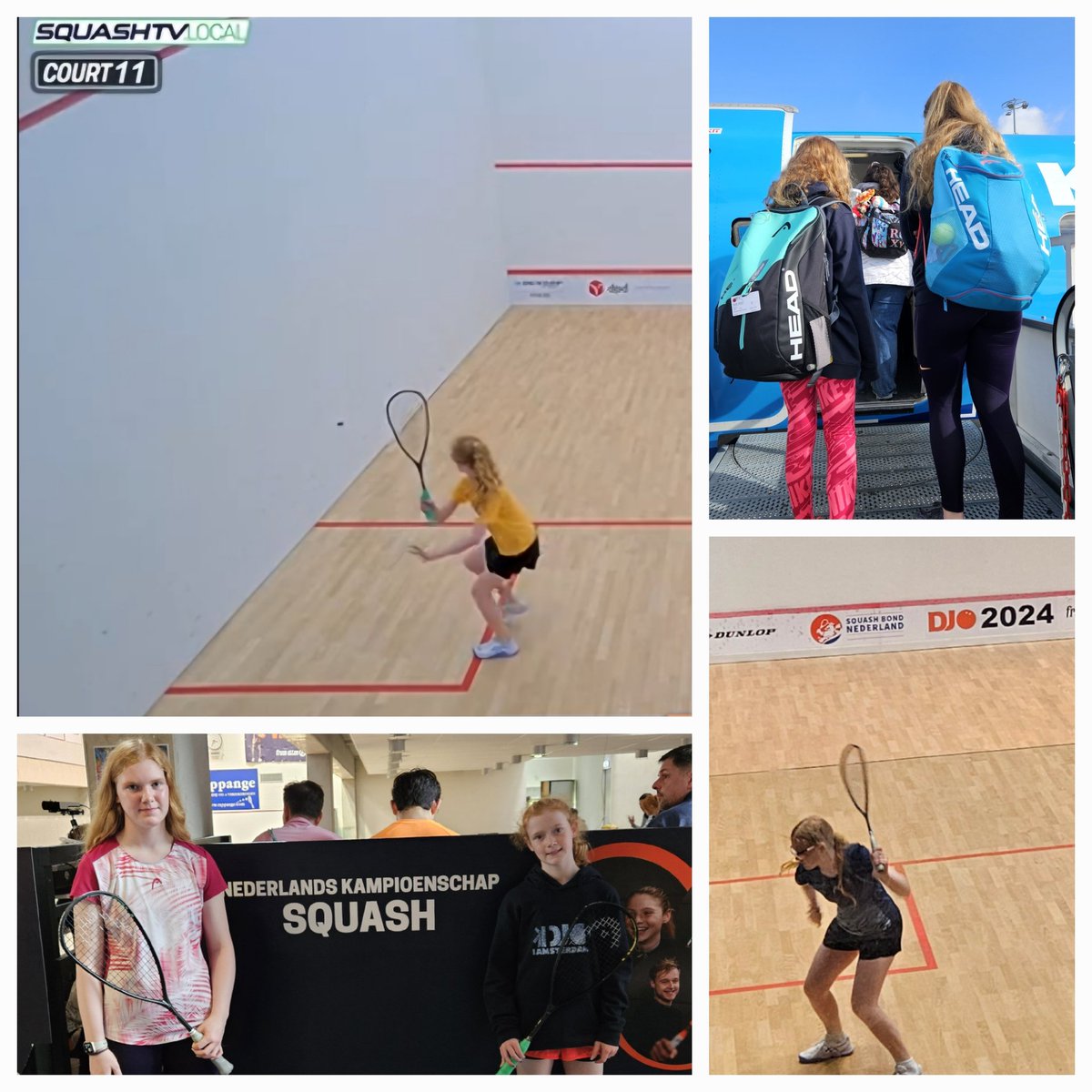 Eliza & Heidi Squash (@haleselectrical) on Twitter photo Great experience at The Dutch Junior Open for the girls, won some, closely lost some, against the best players in the World! Maximum effort given! Thanks <a href="/head_squash/">HEAD Squash</a> for your support & <a href="/RW_Squash/">RWSquash</a> <a href="/daihowe/">David</a> for getting them prep'd! <a href="/sqwales/">🏴 SQUASH WALES</a> @GtSquash <a href="/SportsaidWales/">SportsAid Cymru Wales</a> Great experience at The Dutch Junior Open for the girls, won some, closely lost some, against the best players in the World! Maximum effort given! Thanks <a href="/head_squash/">HEAD Squash</a> for your support & <a href="/RW_Squash/">RWSquash</a> <a href="/daihowe/">David</a> for getting them prep'd! <a href="/sqwales/">🏴 SQUASH WALES</a> @GtSquash <a href="/SportsaidWales/">SportsAid Cymru Wales</a>