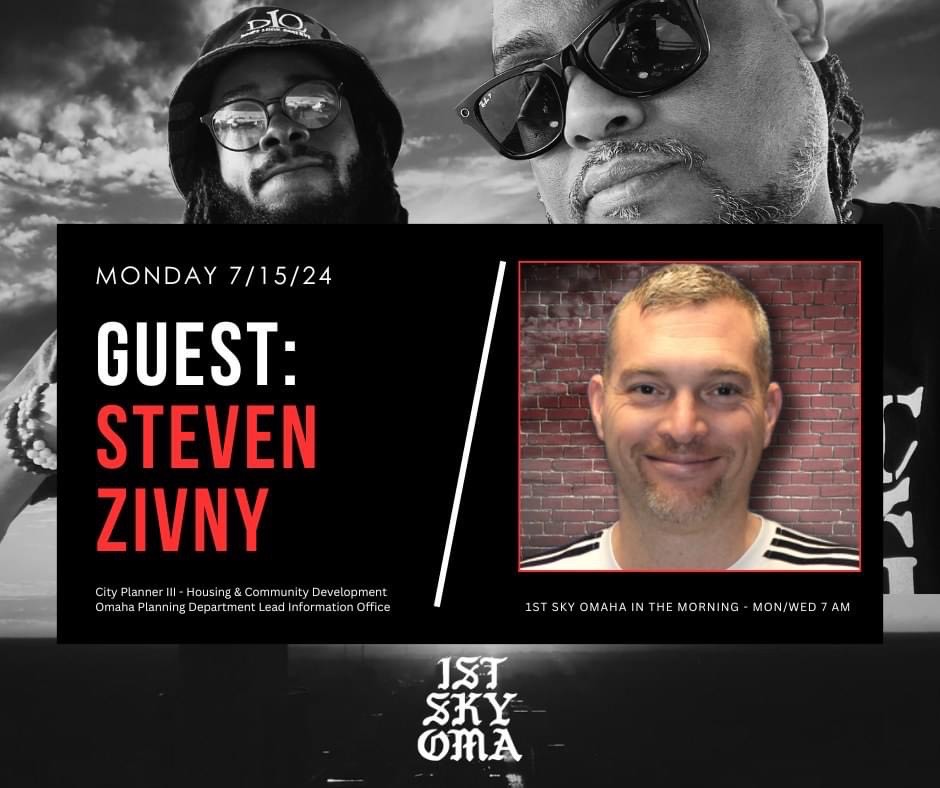 We are back Monday the 15th at 7am with a new format and a special guest from the city's lead initiative. Tune in on Youtube. #1stskyomaha