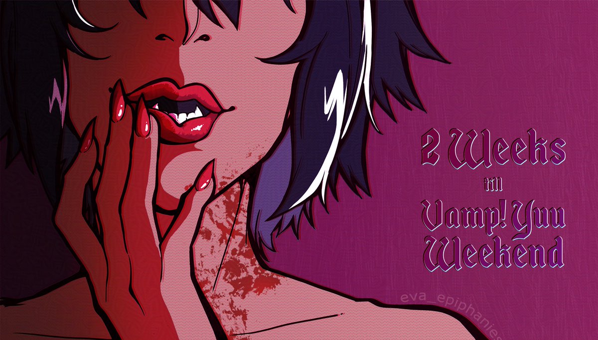 vampyuuweekend's tweet photo. 2 WEEKS! It looms 🦇

#vampyuuweekend2024 #owarinoseraph #yuuichirouhyakuya https://t.co/hVJG8ekR3E