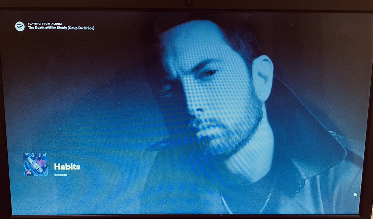 Slightly obsessed with #Eminem #TheDeathOfSlimShady but why you gotta do us like that on Temporary I was not ready bro warn a gal would you.
