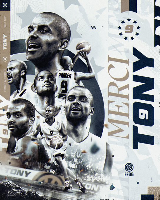 Visuel "Merci Tony Parker."
