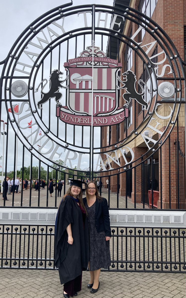 mrs_wp's tweet photo. An amazing week of @sunderlanduni graduation celebrations at @StadiumOfLight including a well-deserved honorary doctorate for @therroneill. Congratulations to all of our graduates. 🎓 https://t.co/OMZC7fOpOg #WeAreSun #HawayTheGrads #Classof2024 https://t.co/seEYIX3zn2