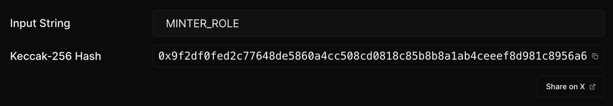 arcoraven's tweet photo. String to Keccak-256 https://t.co/PWKFQQTBZ2