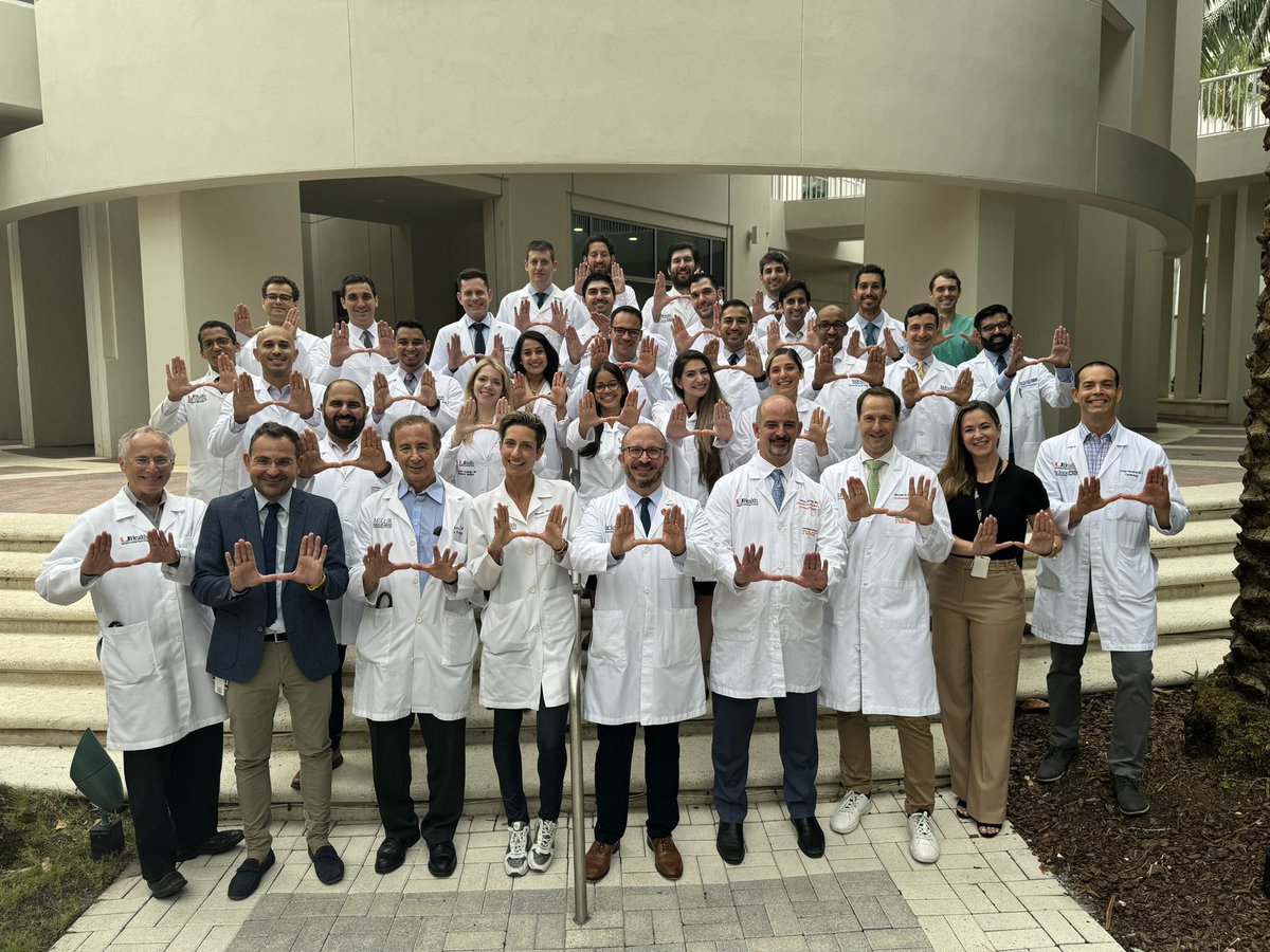 Welcome to our UM / JMH Cardiology incoming class of 2024! Another great group of future leaders in cardiovascular medicine. With orientation and boot camp completed now let’s get to work, have fun, and learn together!