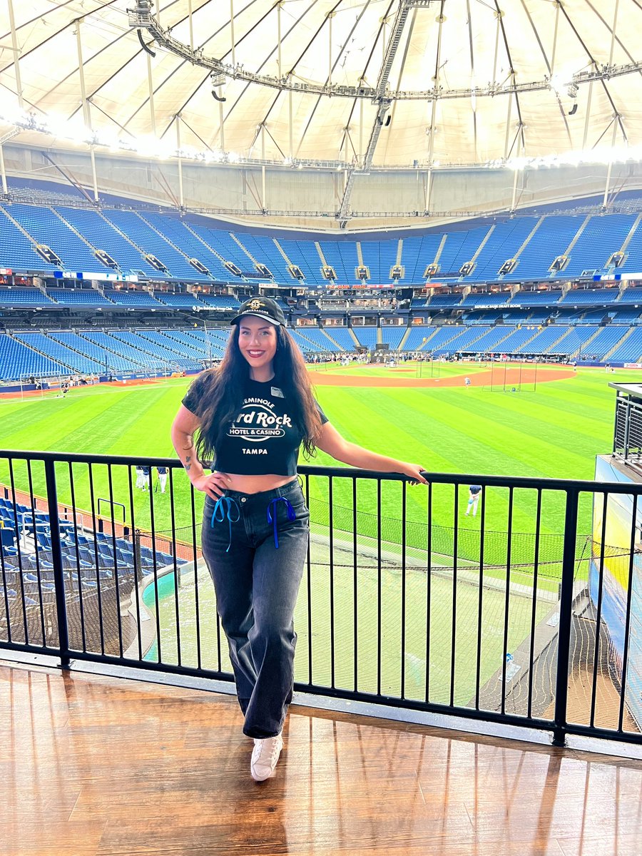 Had a blast at the Rays game yesterday 💙✨🩵 <a href="/SHRTAmbassadors/">Hard Rock Tampa Ambassadors</a> <a href="/JaiyCee/">Javeness</a>