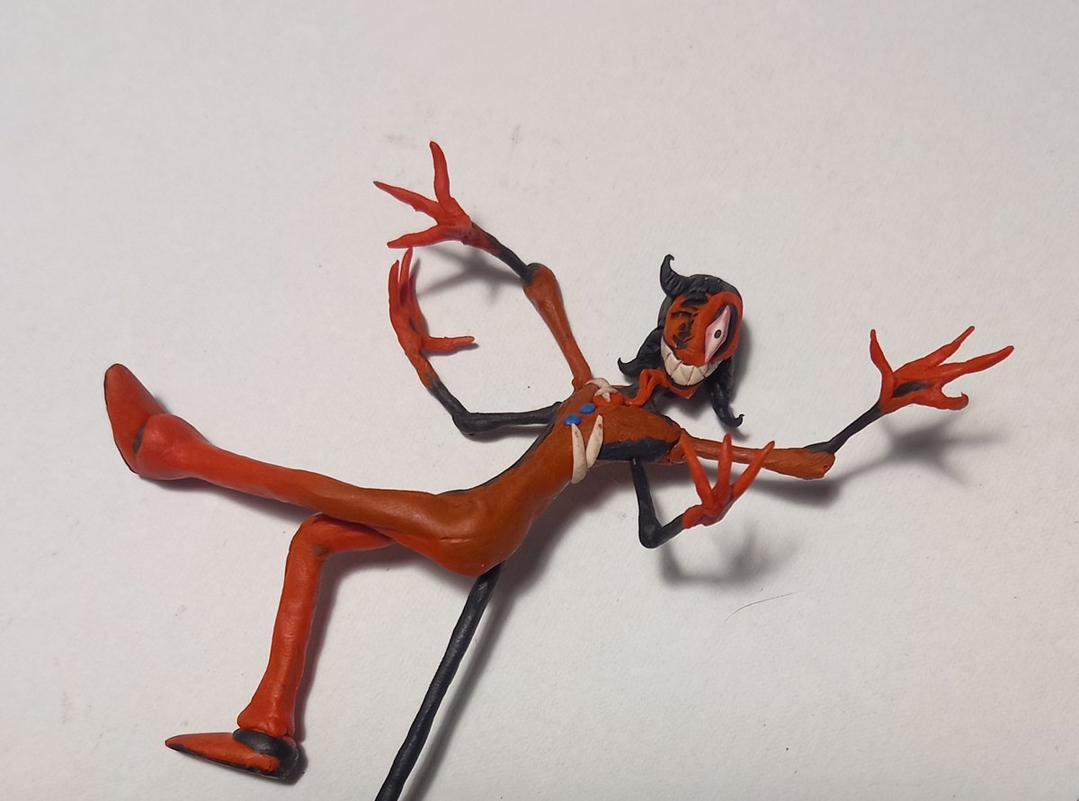 AgentOgurechek's tweet image. Well, i&apos;m back to the FatalVerse again! Now, it&apos;s time to present my model of Fatal&apos;s humanoid form😁
(That black stick was suposed to represent true Fatal Error&apos;s neck😅)
Fatal Error and FatalVerse by @AnarackWStudios 

#fatalerror
#fatalerrorsonic
#fatalerrorsweep
#fatalverse