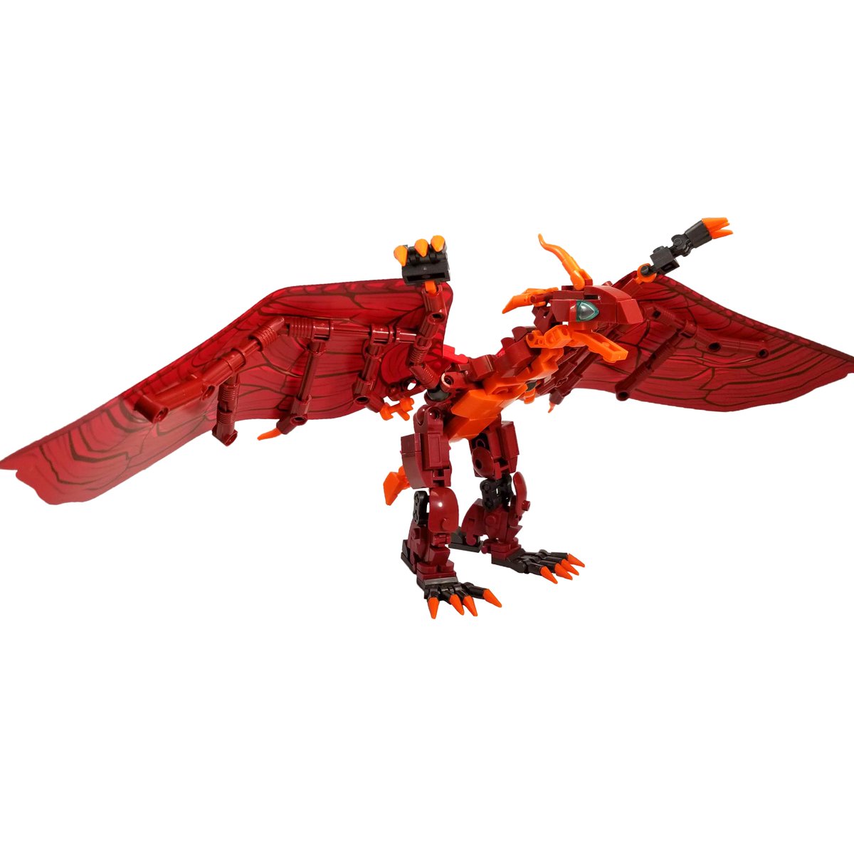 Brick_Tweets's tweet image. Brick Rodan Figure (263 Pieces) $28 brickforces.com/products/brick… #Buildable Figures #Godzilla #Monsters #Sets