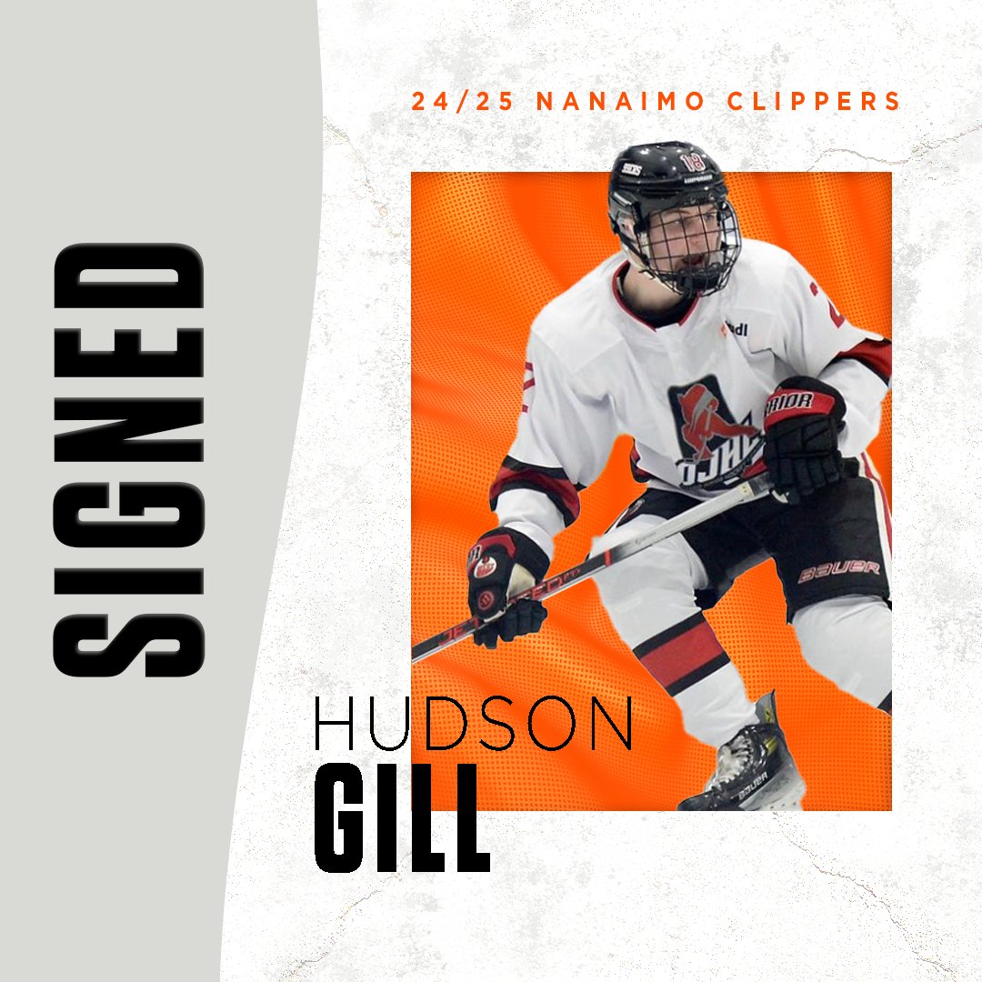 SIGNING | After a standout season with Brantford in the OJHL, '06 D Hudson Gill will be a Nanaimo Clipper in 24-25!

As a 17-year old, Gill was his team's highest scoring defenceman and third-highest overall scorer.

Details --> nanaimoclippers.com/defenceman-hud… 

#BCHL