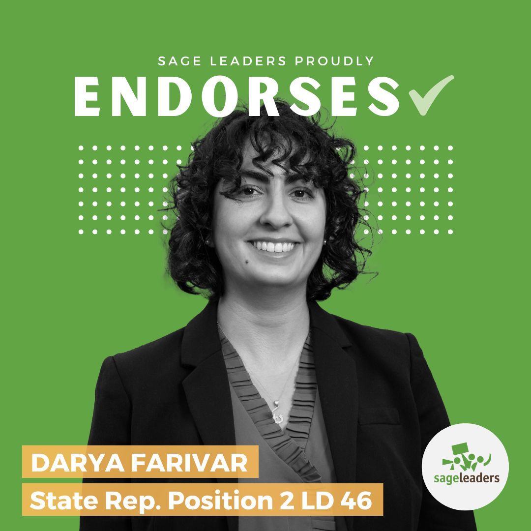 Sage Leaders (@sageleaderswa) on Twitter photo Sage Leaders is proud to endorse Darya Farivar for State Rep. Pos. 2 LD 46! She is the youngest WA state Representative and first-ever Middle Eastern woman elected to the legislature. Darya believes in disability justice and works towards this in all her legislation. <a href="/Darya4House/">Darya Farivar</a> Sage Leaders is proud to endorse Darya Farivar for State Rep. Pos. 2 LD 46! She is the youngest WA state Representative and first-ever Middle Eastern woman elected to the legislature. Darya believes in disability justice and works towards this in all her legislation. <a href="/Darya4House/">Darya Farivar</a>