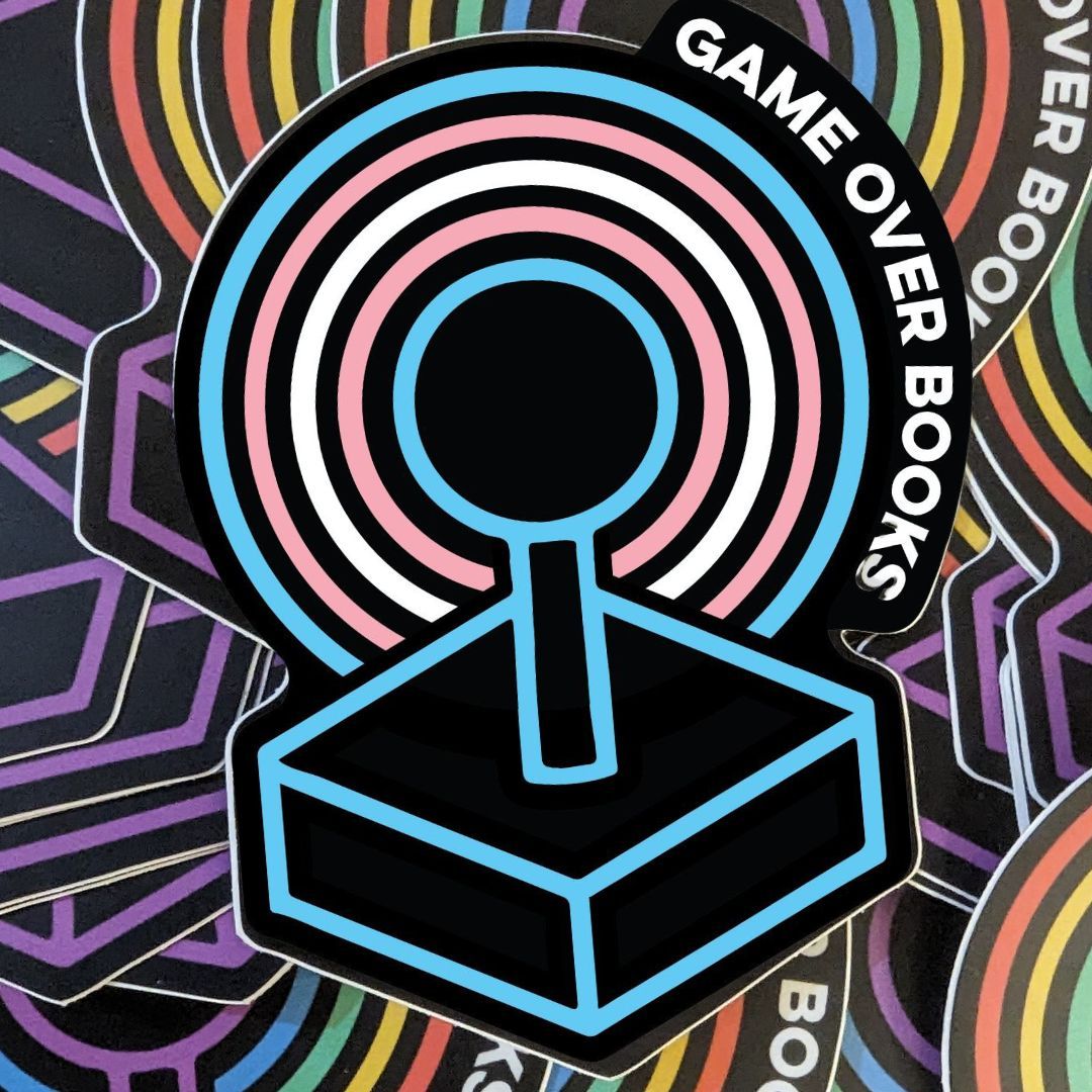 #PRIDEALLYEAR!!! We've got stickers on sale for you at GAMEOVERBOOKS.COM