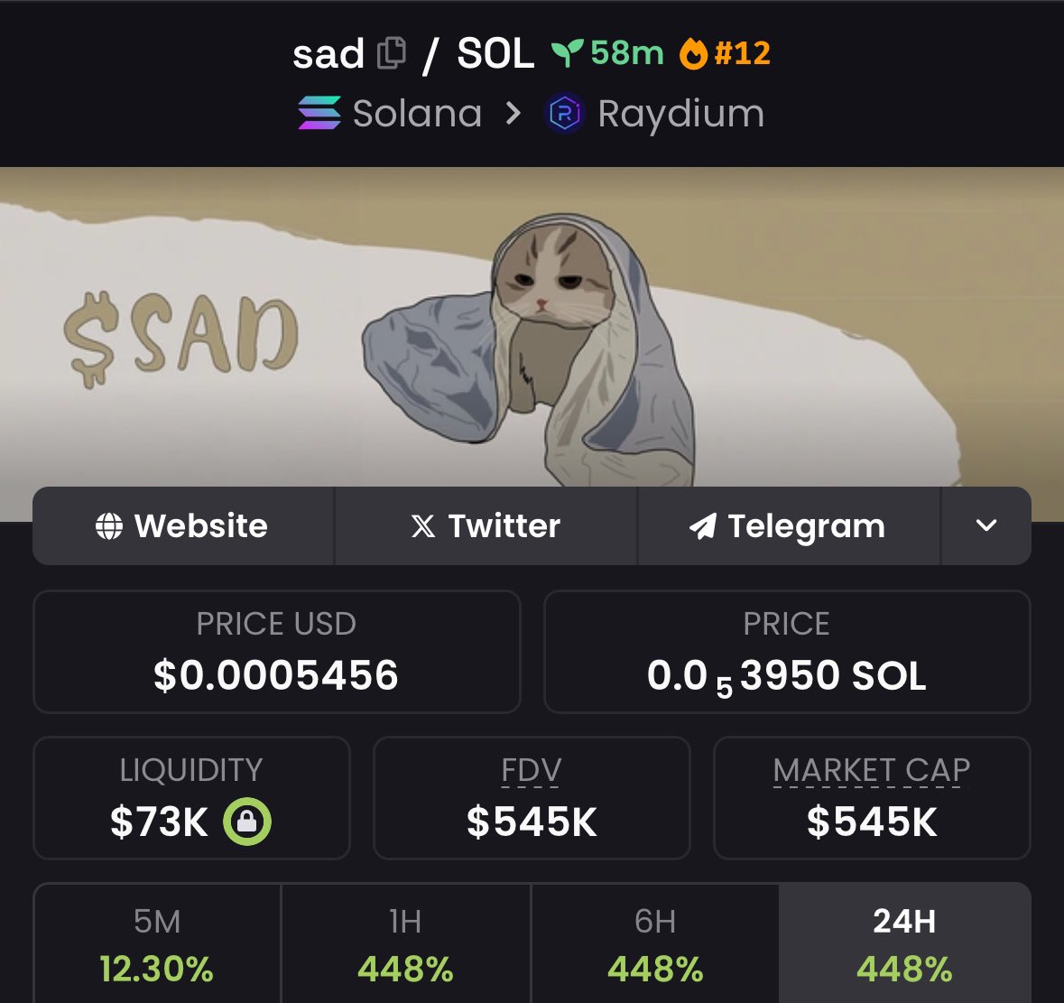 1 hour to fucking moon

15m MC

$sad

AJ6o76mCUMhbwme2ve3gahtoGDf6JUqGuXXf8Thxpump