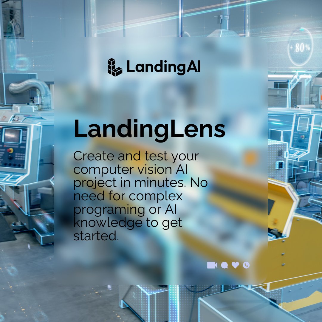 LandingAI's tweet image. 🚀 Launch into AI without the complexity! LandingLens makes computer vision easy - no coding or prior knowledge needed. Start your project in minutes! ⏱️ landing.ai/platform #AI #TechSimplicity #Innovate