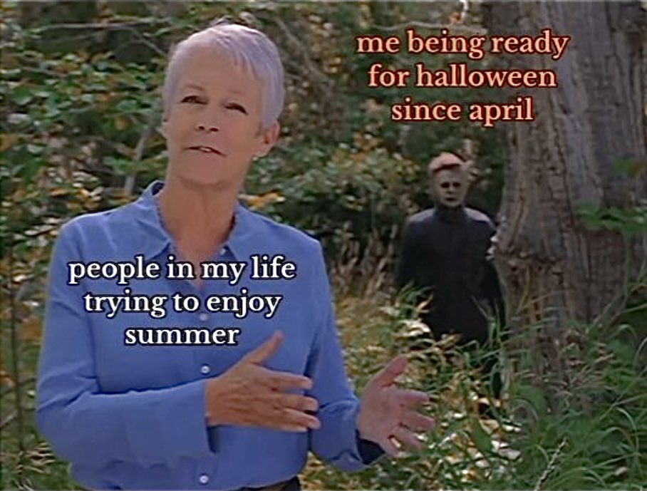 🙋🏻‍♀️🎃👻🔪💯🖤