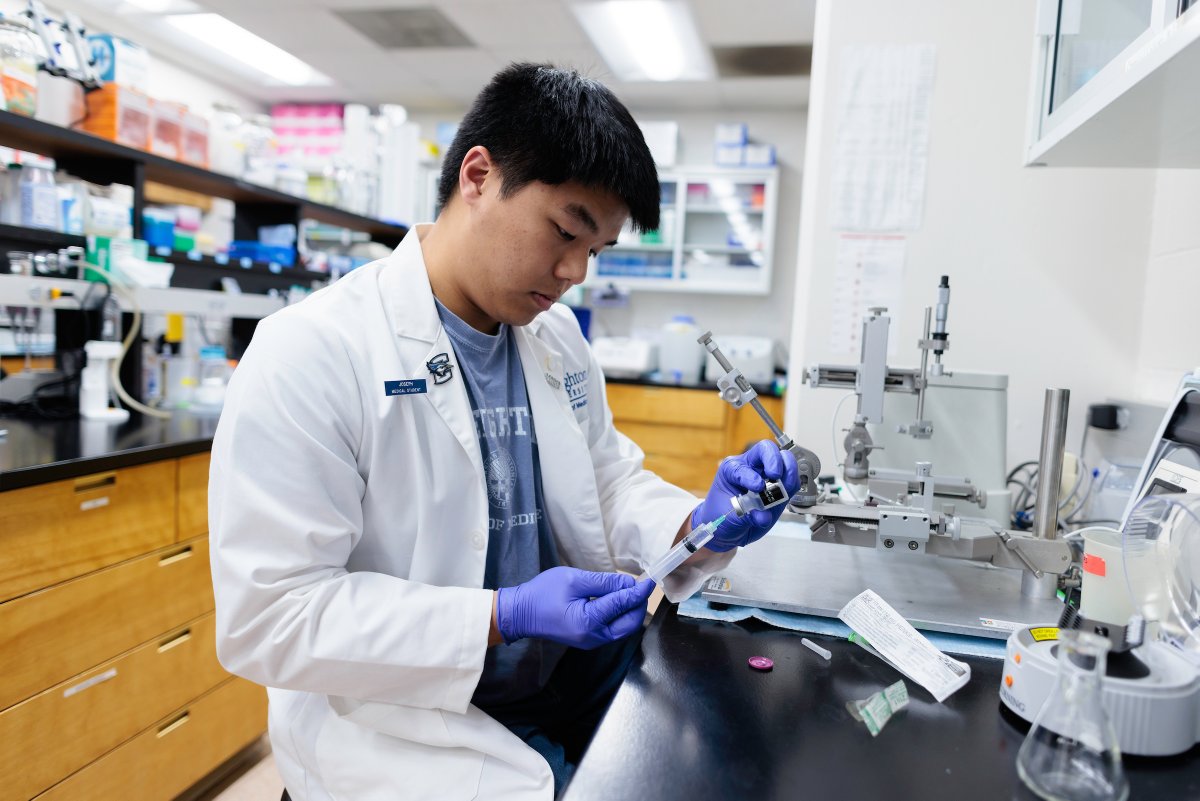 On our Omaha campus, Creighton’s research soars to local and global heights in hearing, cancer, infectious disease, neuroscience and healthcare disparities.  

Learn more about the research opportunities for medical students: creighton.edu/medicine/resea….