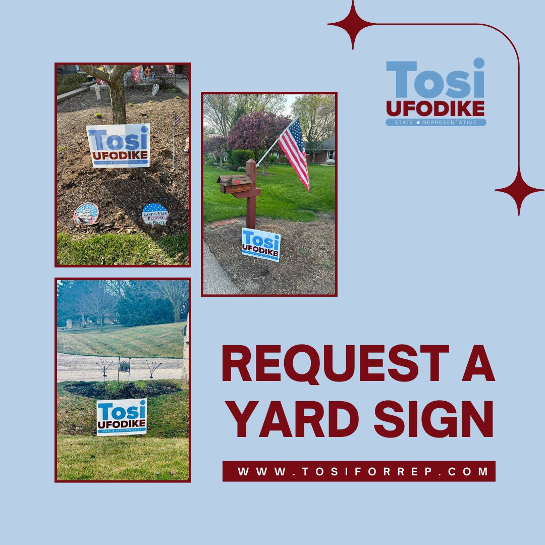 mrsufodike's tweet photo. Want a Yard Sign? Team Tosi will deliver and put it up for you! β€οΈ
Complete the Yard Sign Request Form on our website: https://t.co/SdRjT0RXEJ πΊπΈ
#tosiforrep #yardsigns #voteforchange2024 #StateRep #LocalElections2024 #lakezurichillinois https://t.co/F4iKfpRWe5