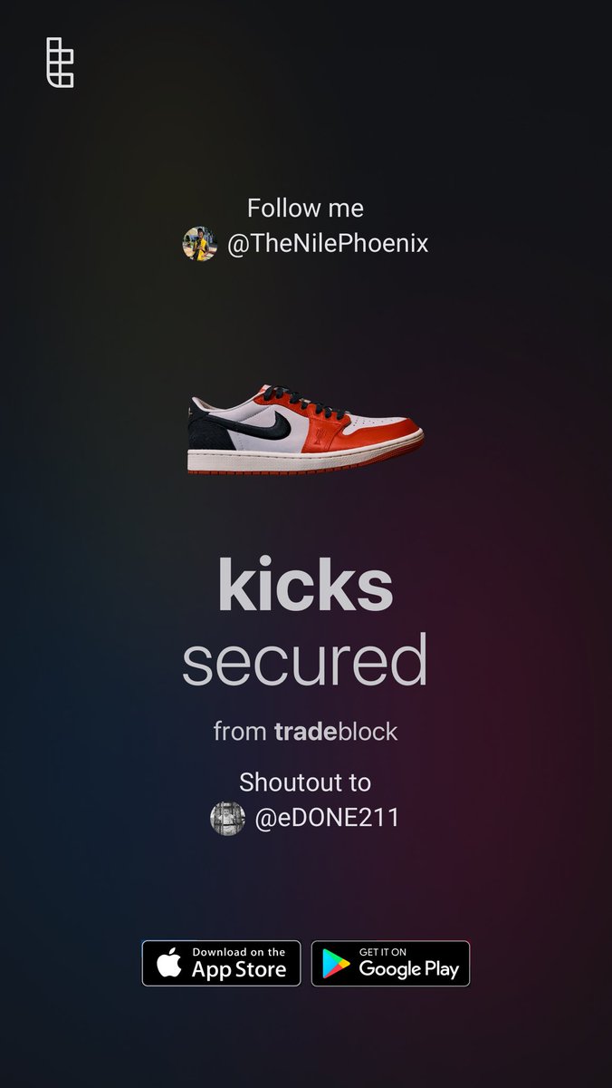 77Panke's tweet image. Yall mind if I flex on the timeline @tradeblock_us ?