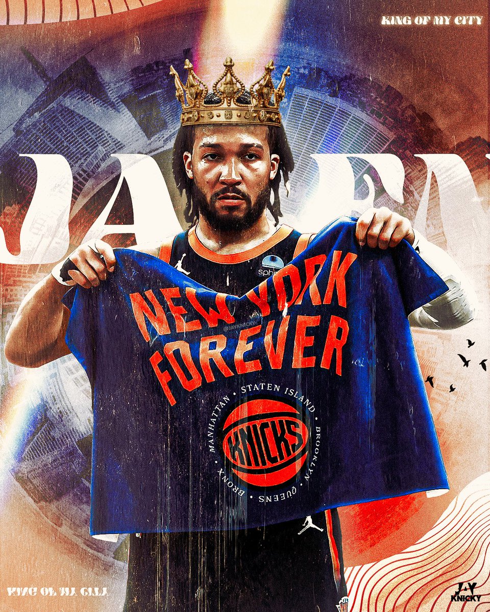 KING OF MY CITY LIKE JALEN MAN!