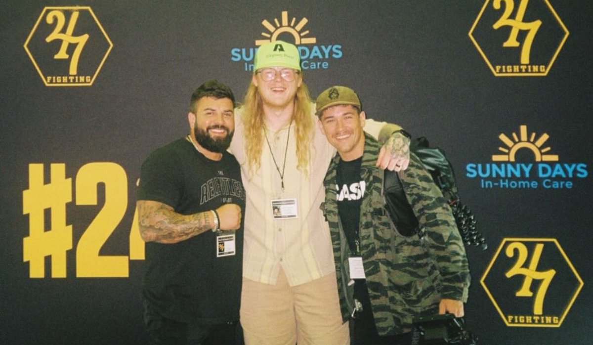 Hunter Alek Homistek (@hunterahomistek) on Twitter photo Just some dudes bein bros at the fights. 🙏
What a crew. Thankful for these guys and for every dang person who helps <a href="/247Fighting/">247 Fighting Championships</a> kick ass time and again. We’re not slowing down. At all. 👀 Just some dudes bein bros at the fights. 🙏
What a crew. Thankful for these guys and for every dang person who helps <a href="/247Fighting/">247 Fighting Championships</a> kick ass time and again. We’re not slowing down. At all. 👀