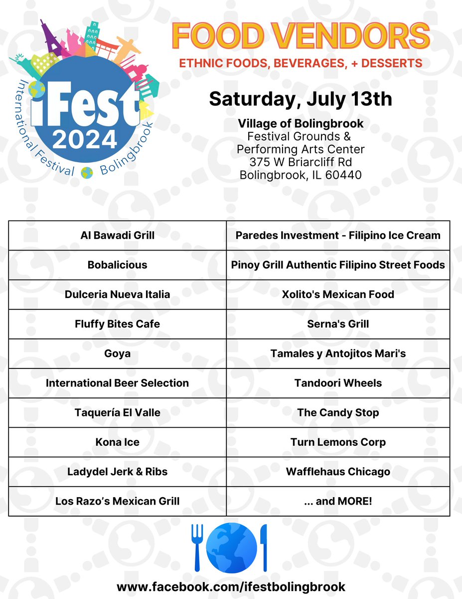 ccarpos's tweet photo. OPEN TO THE COMMUNITY: iFest is TOMORROW (Saturday) in #Bolingbrook! The event has completely free parking, free admission, and free live entertainment and music from 12pm to 8pm.

Event Details: https://t.co/XRRgvIJR2J 

@Bolingbrook_ill @bpdparkie @FountaindaleLib https://t.co/TiPTL7lkQC