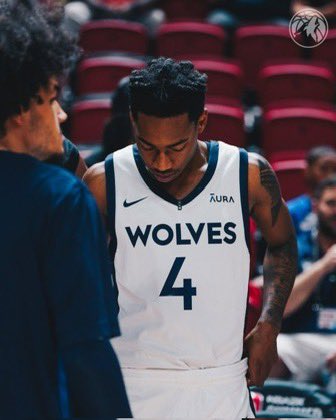 StepbackAe's tweet photo. Rob Dillingham Today

4 PTS
5 REB
5 AST
1 STL
1 BLK

Couldn’t Buy a Shot, But picked up everywhere else.

Wolves Win🐺 https://t.co/ipSpp230jt