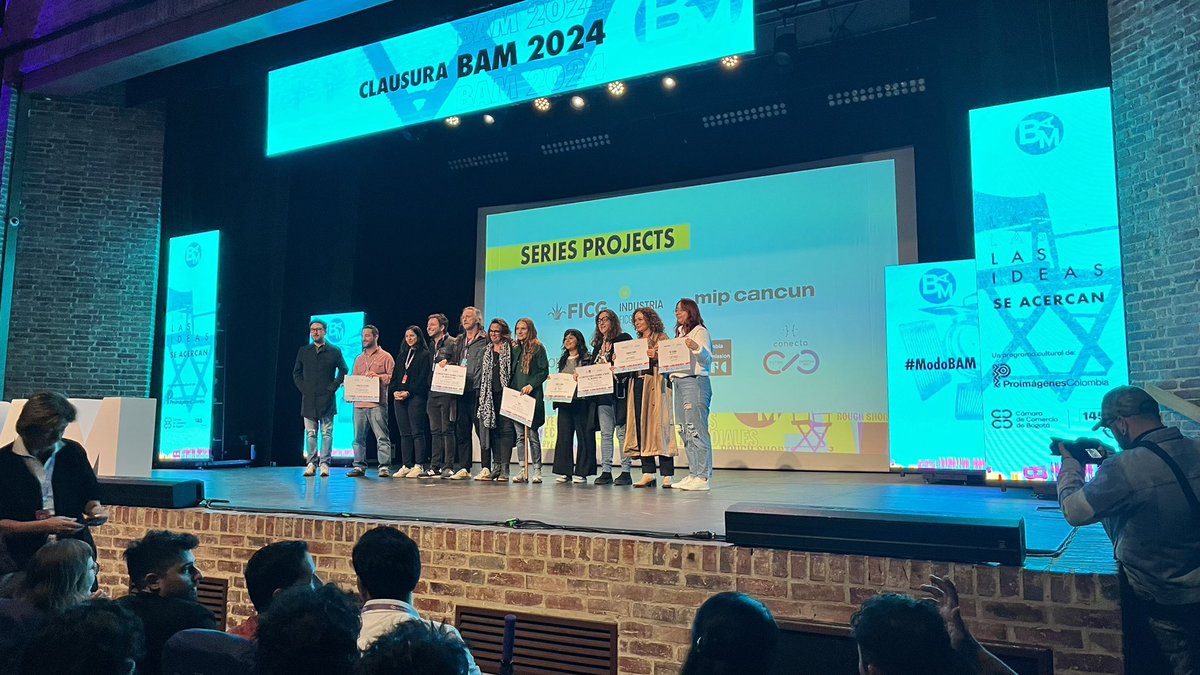 💥Celebramos que dos de las empresas miembro de nuestra asociación fueron premiadas en la categoría ‘Series projects ‘ del #BAMQuince 

🎬Los proyectos ganadores fueron ‘Capitanas’ de <a href="/laberintocinetv/">Laberinto Cine y TV</a> y ‘Hold On’ e ‘Infierno grande’ de <a href="/RhayuelaFilms/">Rhayuela Films</a>