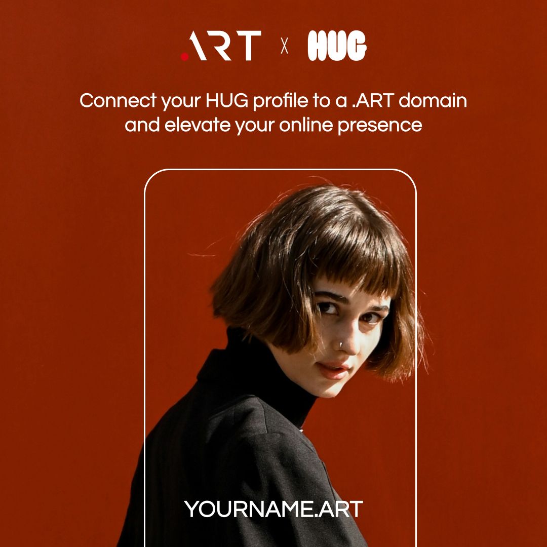 HUG 🤗 | Built for Creators. Get Your Free .ART tweet media