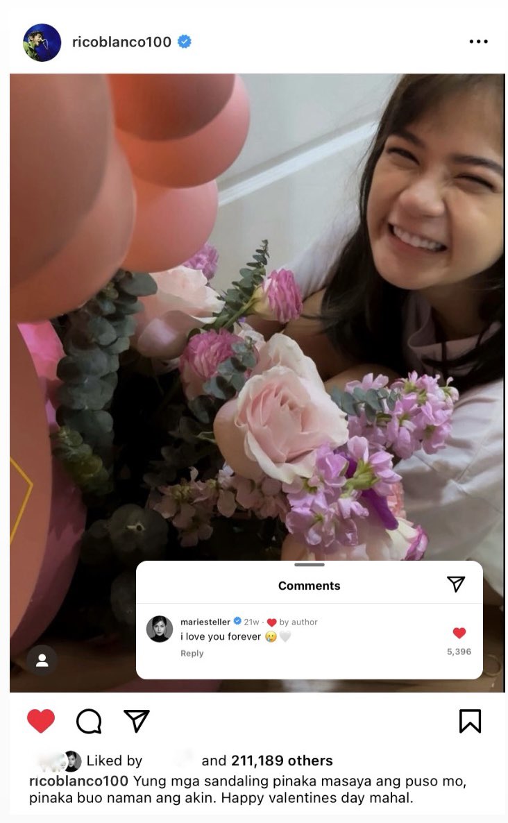 czarinaxxx_'s tweet photo. me crying over Rico Blanco and Maris Racal's breakup as if I'm their love child 😭 dude, i still believe that this "i love you forever" will come true 💔 https://t.co/x8g6je8a1v