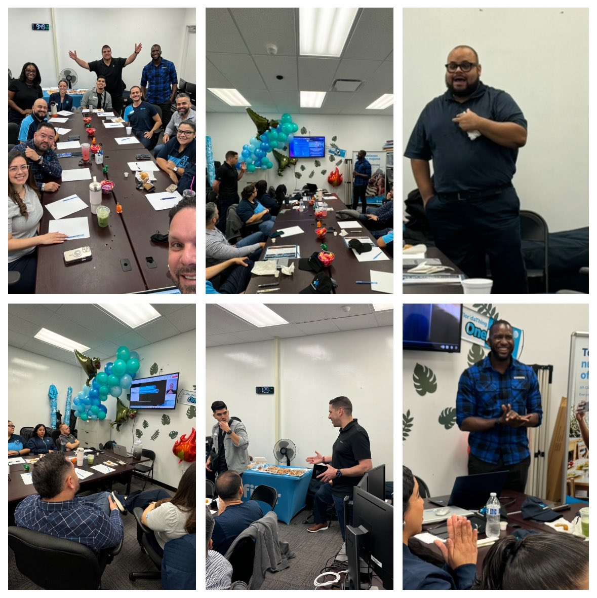 GusCamara's tweet image. What an amazing meeting with awesome partners @JeremyCotto87 Business, @DIRECTV , @SamsungUS @Apple @ProTechtorVal Guszillas ready for the battle!! 🦖🔥🔥