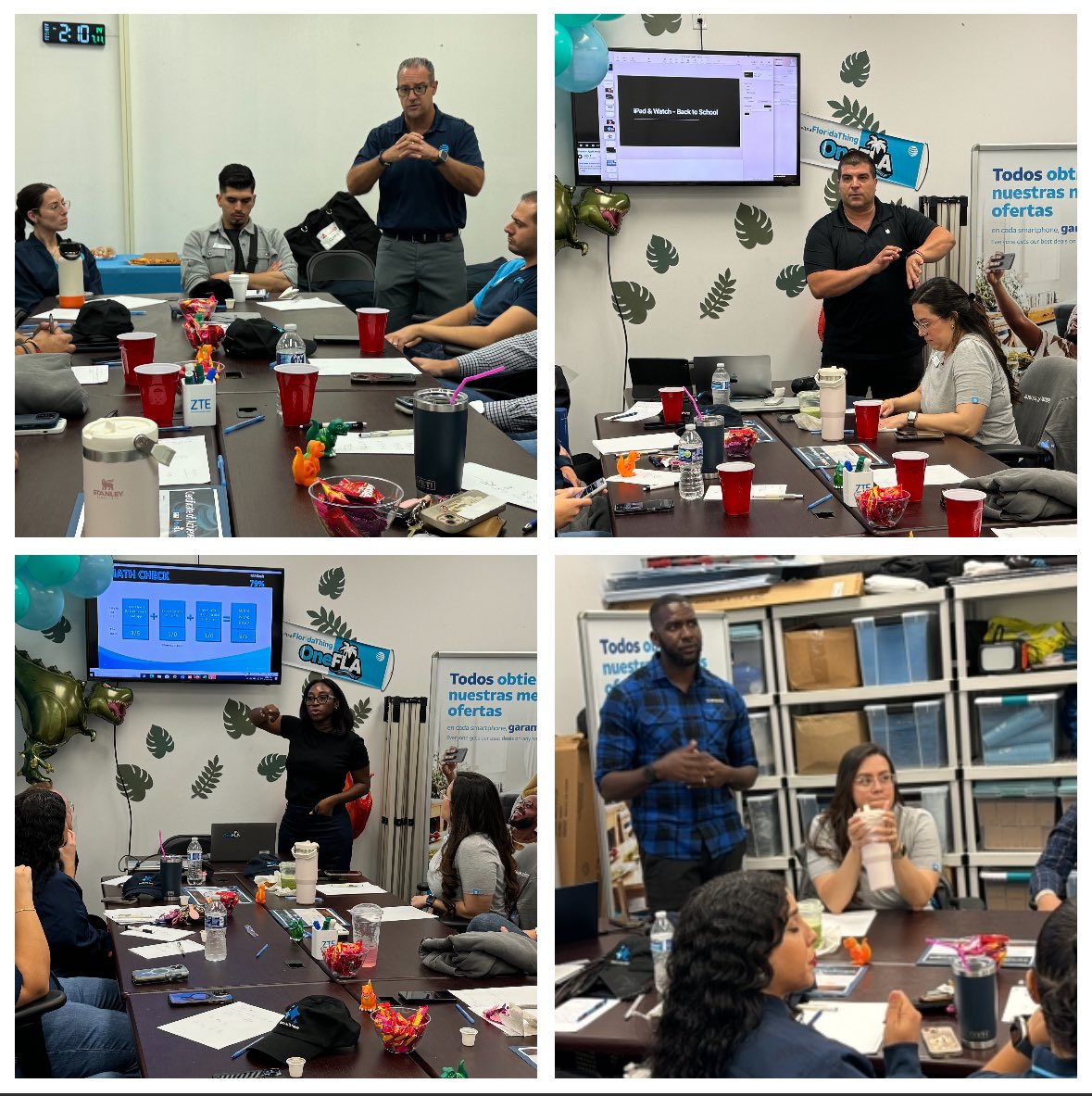 GusCamara's tweet image. What an amazing meeting with awesome partners @JeremyCotto87 Business, @DIRECTV , @SamsungUS @Apple @ProTechtorVal Guszillas ready for the battle!! 🦖🔥🔥