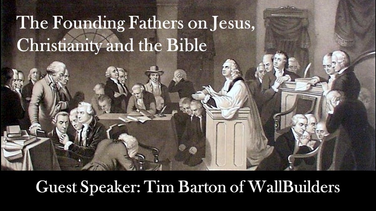 myorbc's tweet photo. In this sermon, we reflect on the wisdom of our Founding Fathers and their strong beliefs in Jesus, Christianity, and the Bible. 📖🙏 Thank you to guest speaker Tim Barton for reminding us of the importance of faith in our nation's history.  🙌

#FoundingFathers #FaithfulLeade... https://t.co/Esde1xOvaH