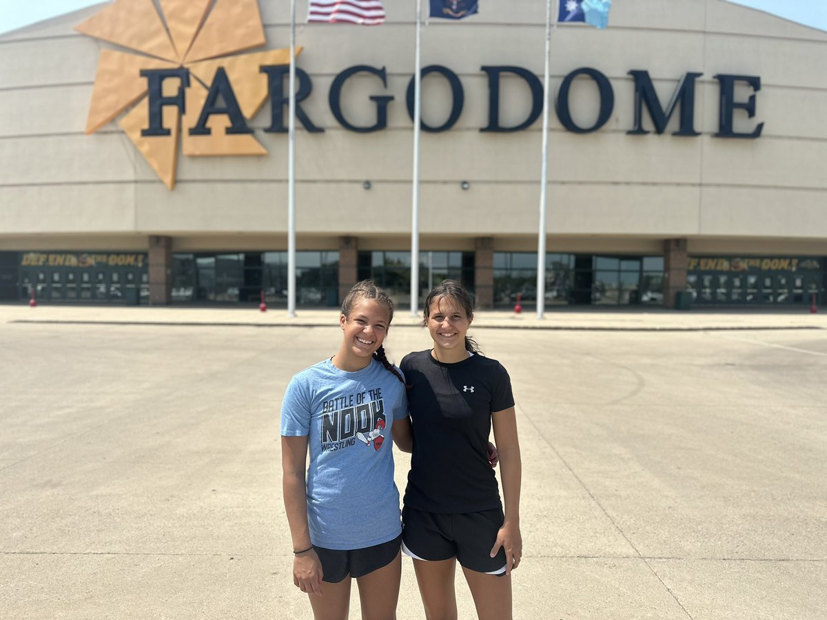 Gianna and Emma are making history as the first OJR girls competing in Fargo! They will wrestle at the USA Wrestling 16u Nationals. Gianna will wrestle in the 124lb weight class and Emma the 118lb.  Go get em girls!