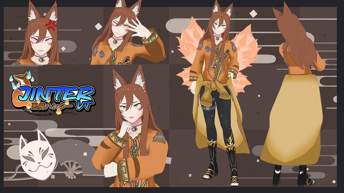 JinterVT 🦊🔥| KawaruProject | Open Commisions tweet media