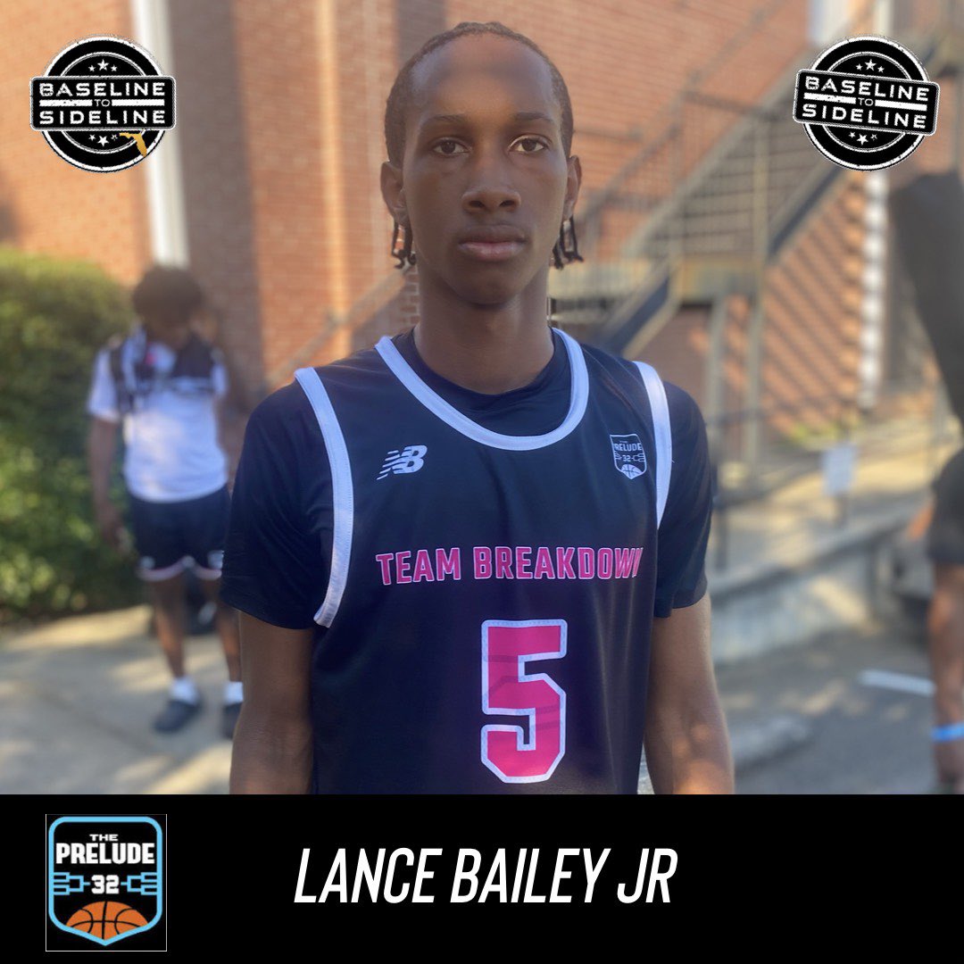 Royal Smith &amp; Lance Bailey Jr put together  valiant effort in a close loss earlier. Bailey had a team high 16p. Smith finished with 12p. Both guys are being highly sought after by a number of college programs. #ThePrelude