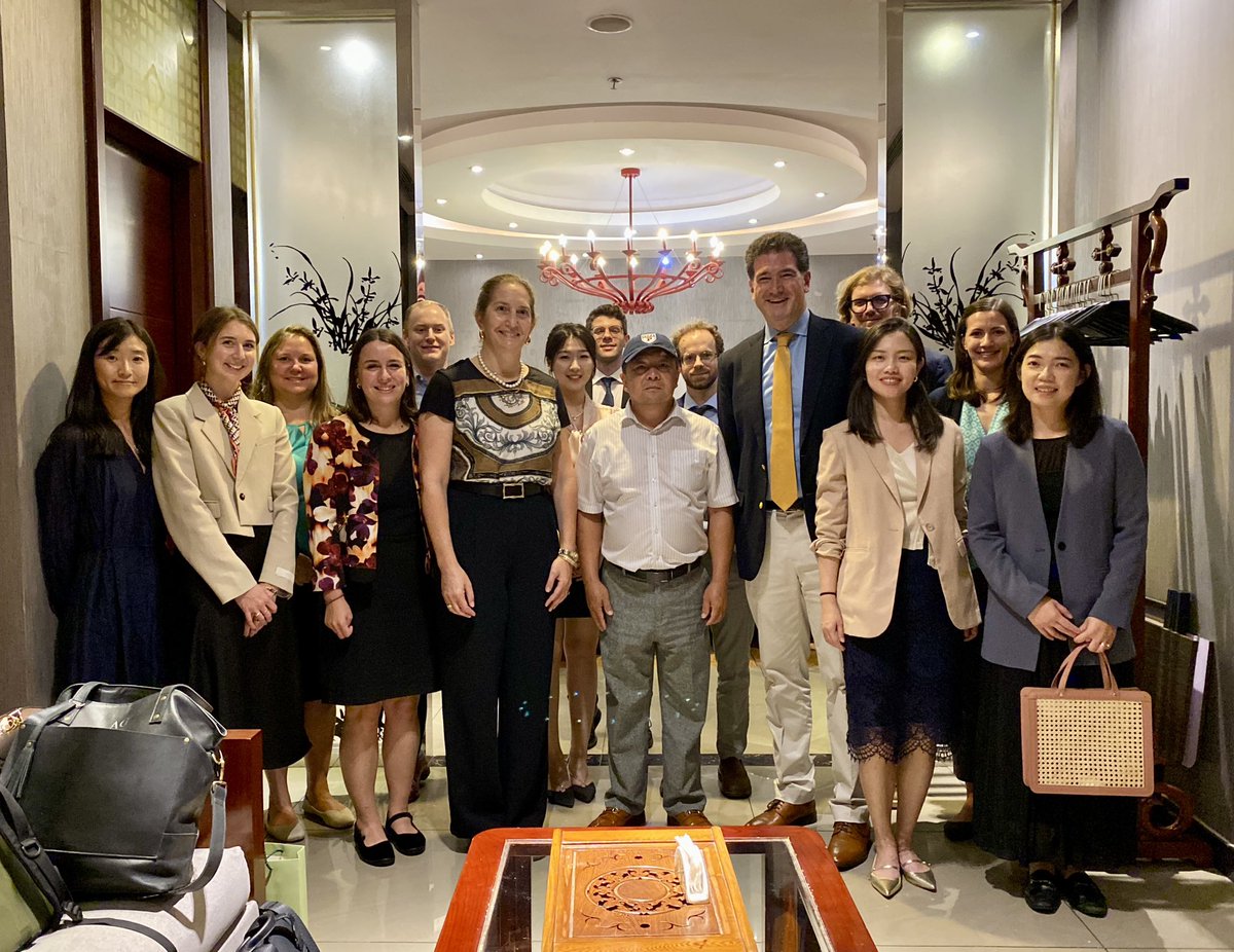 An incredibly productive week of wide ranging dialogues in Beijing concludes for our group with a rainy day conducive to thoughtful reflection on everything we learned &amp; discussed. Hugely grateful to everyone we met, and special thanks to Mr. Zhao who shuttled us around in style.