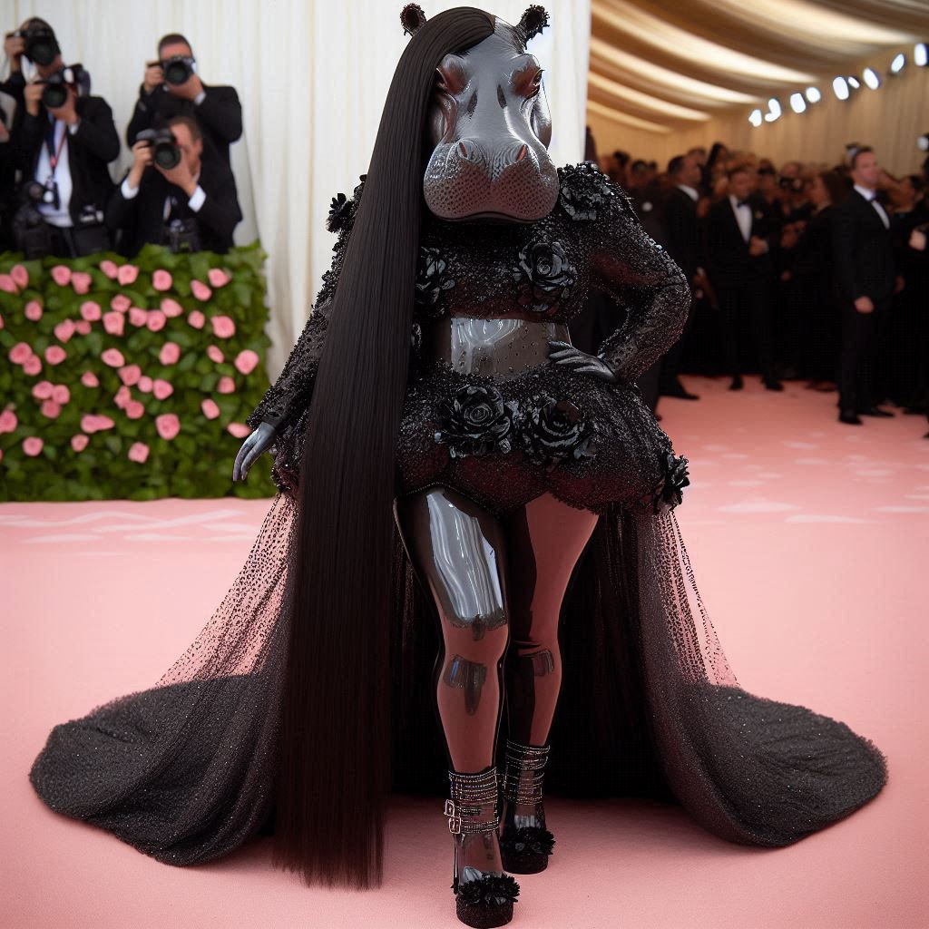 hiporainhadiva's tweet photo. Cheguei no @MetGalanimal! Toda transparência da roupa foi feita 100% por vidro natural e o tecido de cânhamo, um tecido chique, natural e vegano. A roupa tem um clip, que ao apertar, solta todos os ajuntes, veja ao lado 👀🕷 https://t.co/n9LJdou0cG