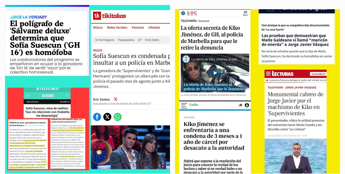 Brujaycotilla's tweet image. Dice la madre de Sofía que si su hija saca el pasado de los demás para atacarles que apechuguen
Pues entonces, asumido el tema, que apechuguen ella, su hija y el novio de su hija
#DeViernes