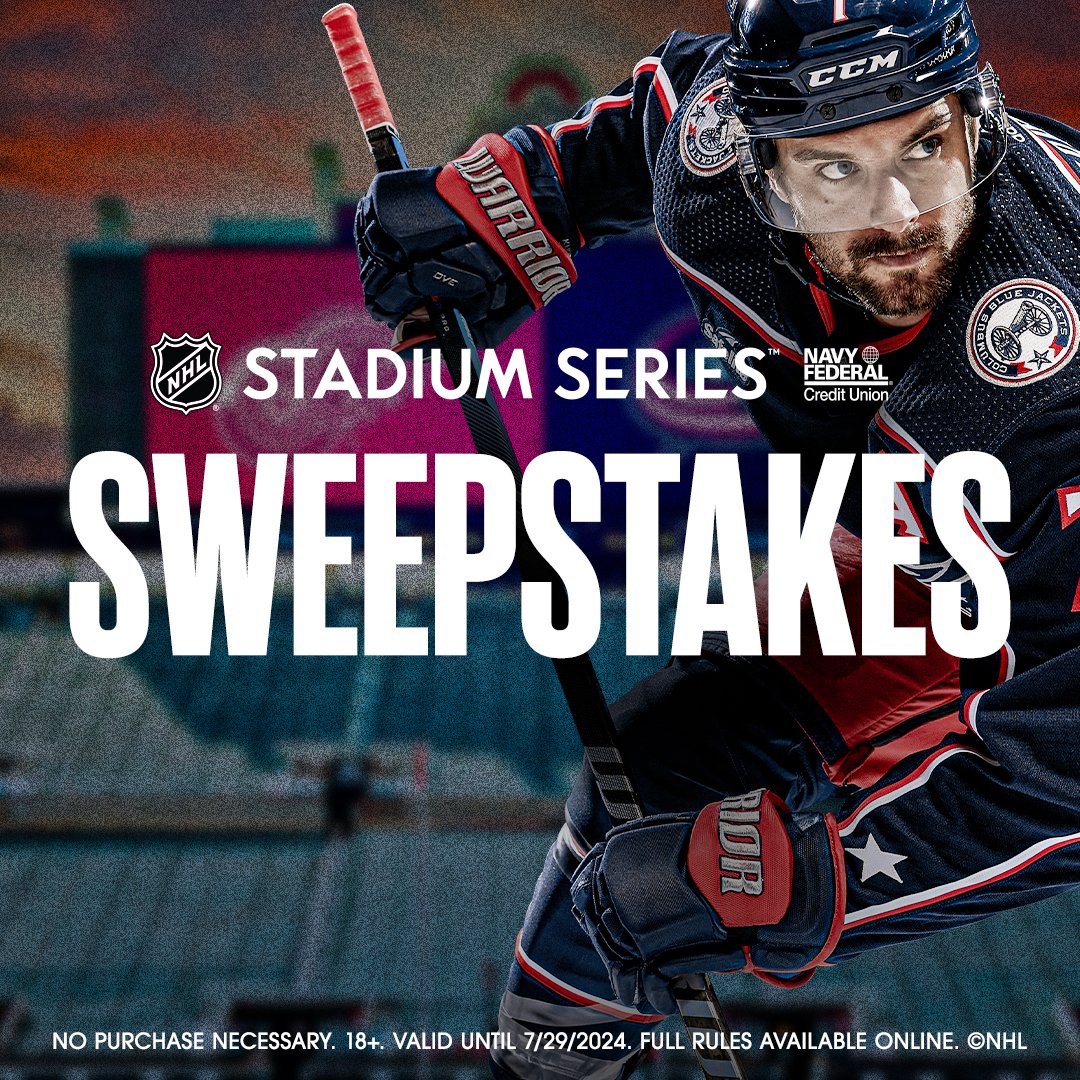 Want to win tickets to the #StadiumSeries? 🎟️

Keep your eyes peeled for the code words on all our social channels through the end of July. Enter the code word at the link below for your chance to score big! 💥

🏟️ cbj.co/code

#CBJ